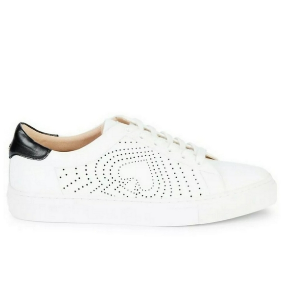 KATE SPADE Ashlyn Lace-Up Leather Sneakers size 9 - Picture 5 of 10